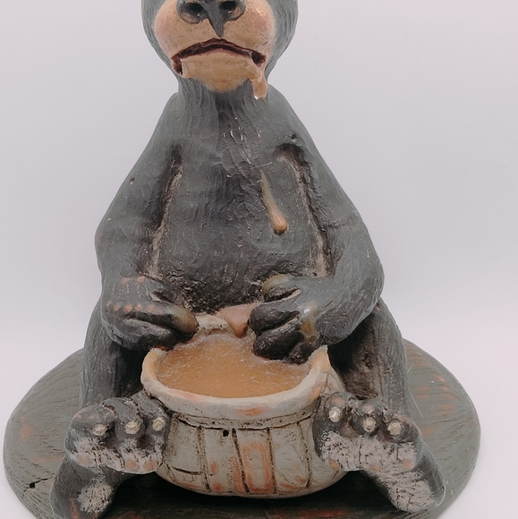 American Chestnut Folk Art "Wesley Honey" AM1101 Figurine EUC 1998 - Picture 2 of 9